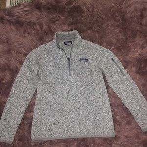 grey Patagonia pullover